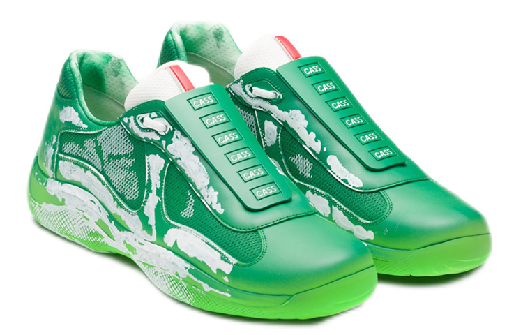 Prada Cass Sust4in 'Electronic Green' 圖 2