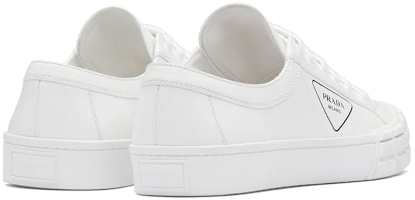 普拉達 皮革低筒運動鞋 '白色' 2EG302-A21-F0009 Shop 普拉達 皮革低筒運動鞋 '白色' 2EG302-A21-F0009