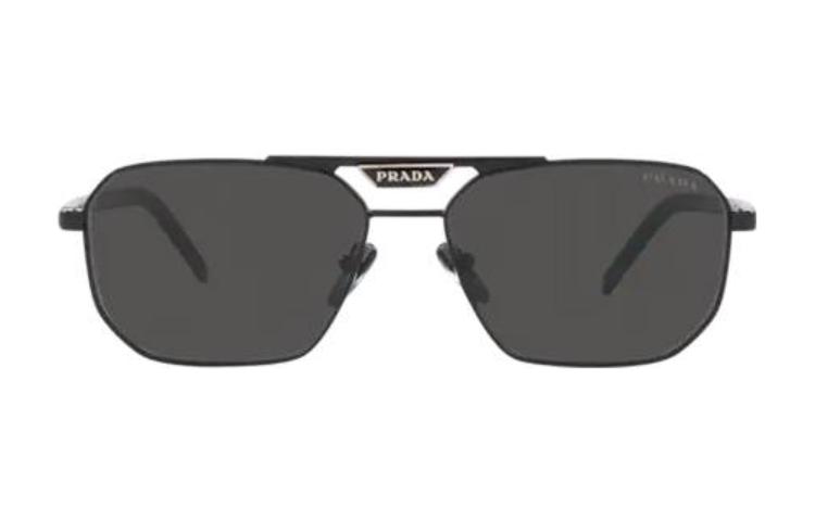 Order 普拉达男士休闲舒适飞行员太阳镜 PR58YS1AB5S0