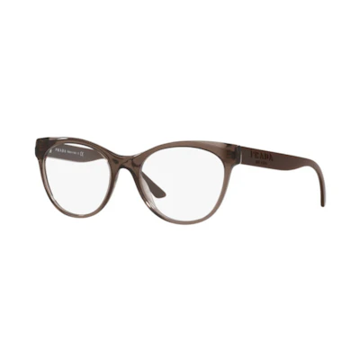 PRADA Cat-Eye Brown Optical Glasses Unisex Eyewear. PR-05WV05M1O1
