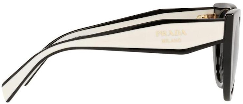 Cermin Mata Cat-Eye PRADA Hitam Putih Unisex Sedia Preskripsi PR14WS09Q5S0 Purchase Cermin Mata Cat-Eye PRADA Hitam Putih Unisex Sedia Preskripsi PR14WS09Q5S0