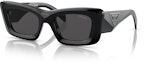 Buy Prada 貓眼太陽眼鏡 黑色/深灰 (SPR 13Z 1AB-5S0)