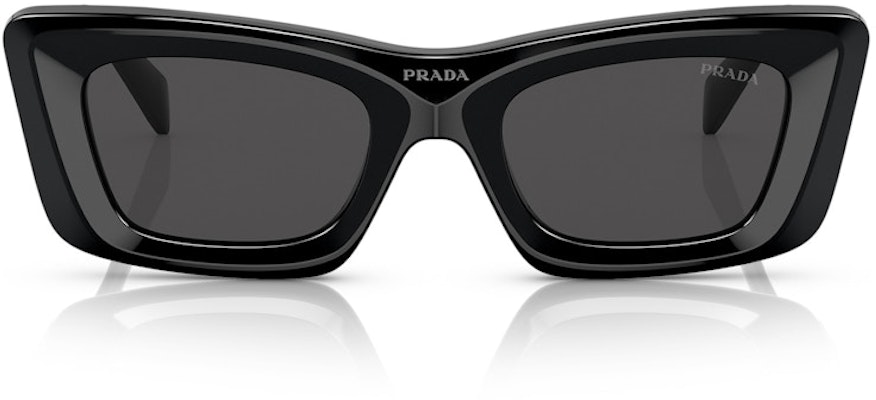 Prada 貓眼太陽眼鏡 黑色/深灰 (SPR 13Z 1AB-5S0) Order Prada 貓眼太陽眼鏡 黑色/深灰 (SPR 13Z 1AB-5S0)