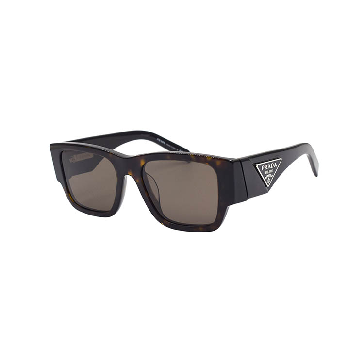 PRADA Catwalk Rectangular Tortoishell Sunglasses for Men Fashion Series SPR10Z-F-2AU-06B 圖 2