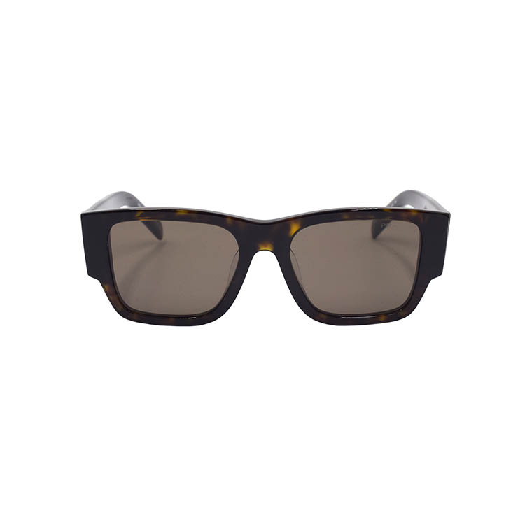 PRADA Catwalk Rectangular Tortoishell Sunglasses for Men Fashion Series SPR10Z-F-2AU-06B 圖 4