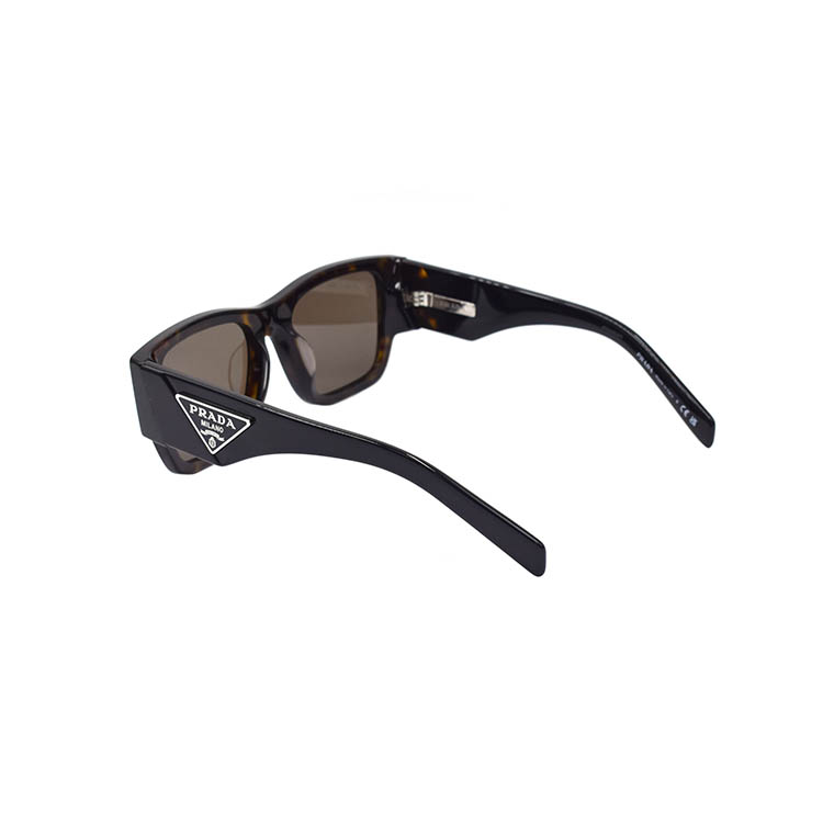 PRADA Catwalk Rectangular Tortoishell Sunglasses for Men Fashion Series SPR10Z-F-2AU-06B 圖 5