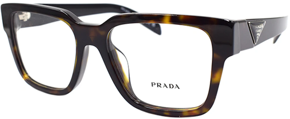 PRADA Catwalk Series Tortoiseshell Square Optical Glasses for Men. VPR08Z-F 2AU-1O1 Order PRADA Catwalk Series Tortoiseshell Square Optical Glasses for Men. VPR08Z-F 2AU-1O1