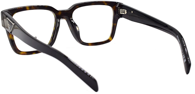 PRADA Catwalk Series Tortoiseshell Square Optical Glasses for Men. VPR08Z-F 2AU-1O1 Shop PRADA Catwalk Series Tortoiseshell Square Optical Glasses for Men. VPR08Z-F 2AU-1O1