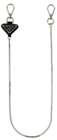 Lookbook PRADA Chain Design Keychain Black for Men. 2PM033035F0276