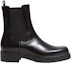 Order Prada Chelsea Boots 'Kulit Beludru Hitam Hujung Petak' 2UG006_B4L_F0002