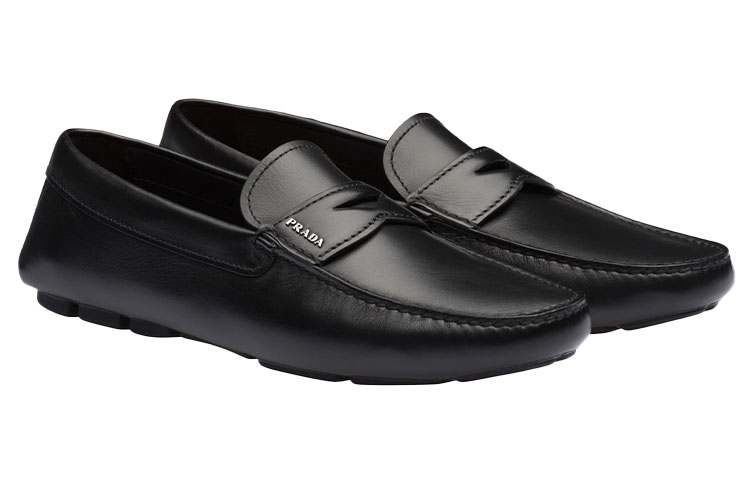 Prada Classic Casual Business Shoes 'Black' 圖 2