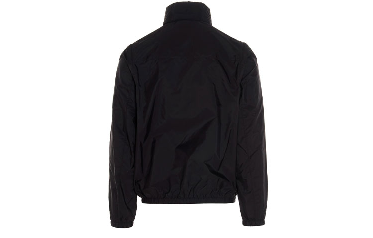 Lookbook PRADA Classic Triangle Logo Zip Nylon Jacket Black SGB661-1WQ9-F0002