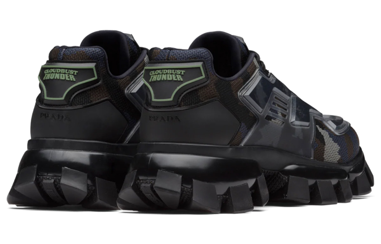 Lookbook Prada Cloudbust Thunder 'Camo - Kelabu Asap' 2EG293-3L43-F0170