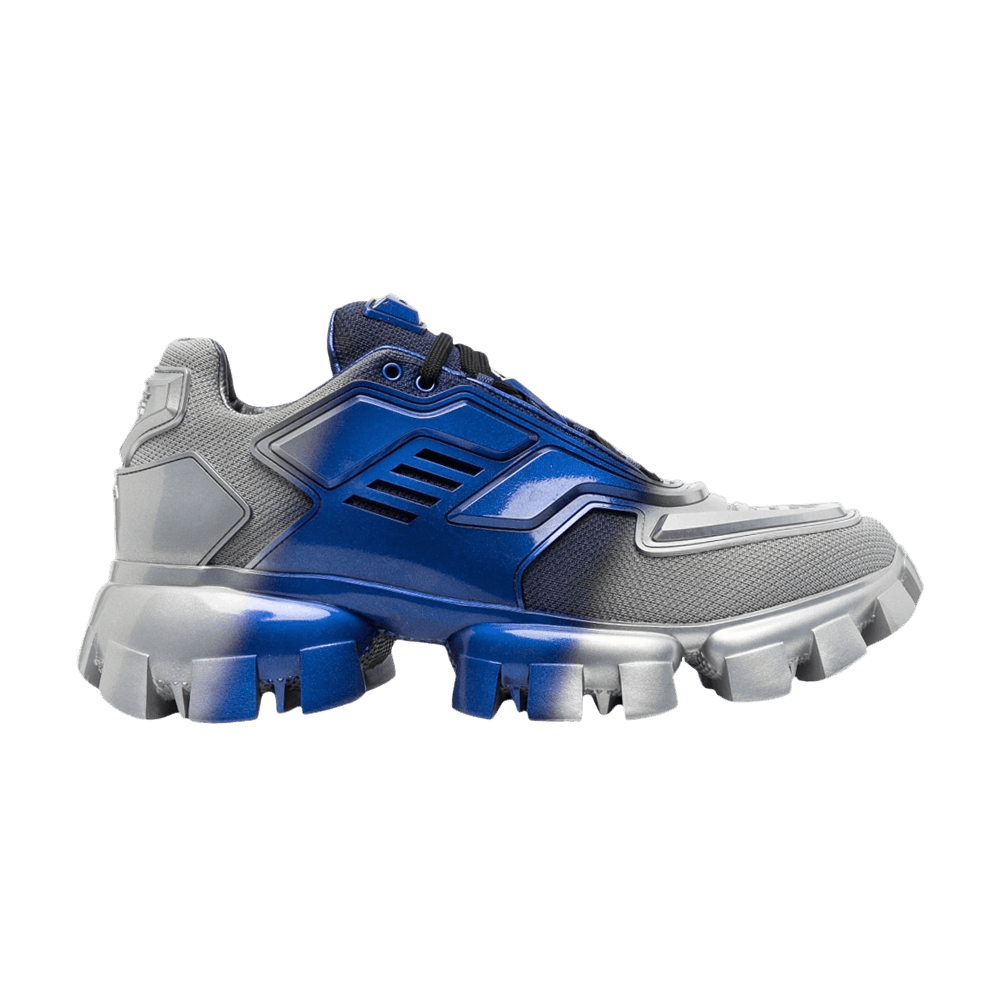 Buy 普拉达Cloudbust Thunder针织鞋“深灰皇蓝” 2EG293-3LMB-F0I9