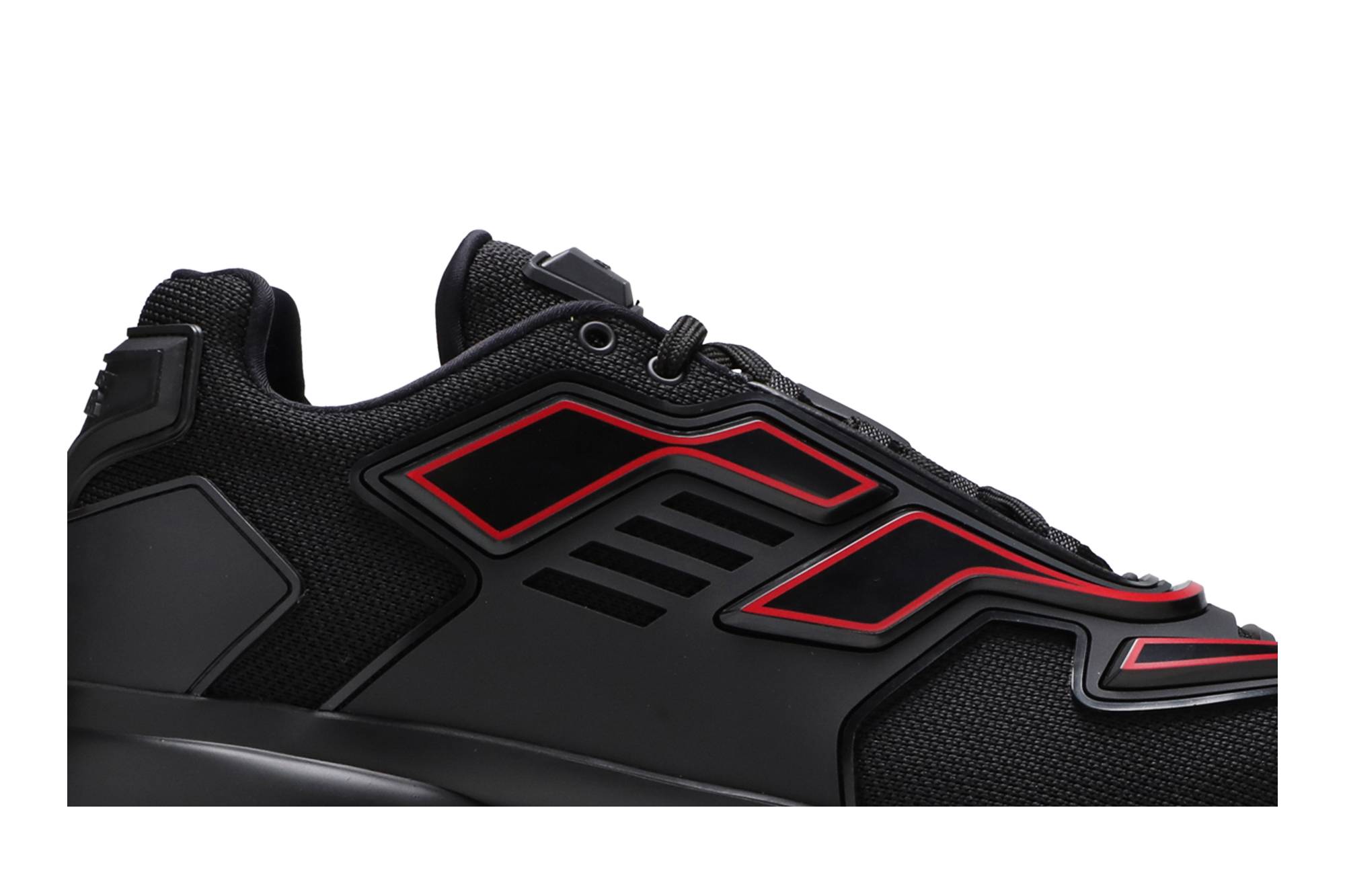 Prada Cloudbust Thunder Knit 'Black Red' 圖 2