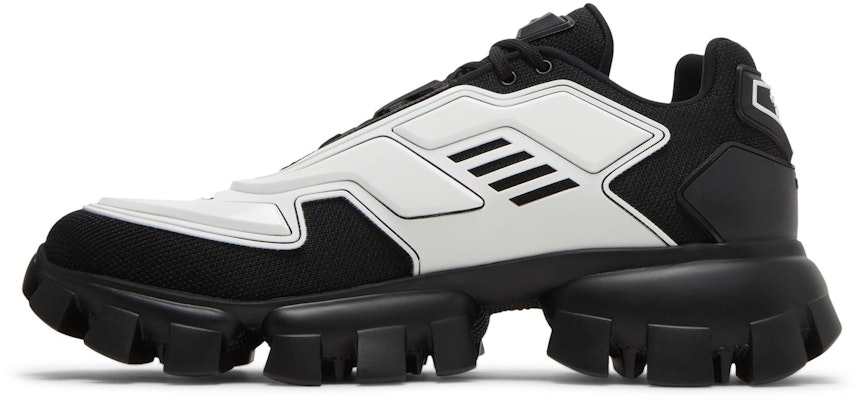 普拉達雲爆雷針織鞋 '黑白色' 2EG293-3KZU-F0IAU Lookbook 普拉達雲爆雷針織鞋 '黑白色' 2EG293-3KZU-F0IAU