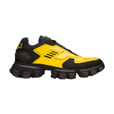 Prada Cloudbust Thunder Knit 'Black Yellow'