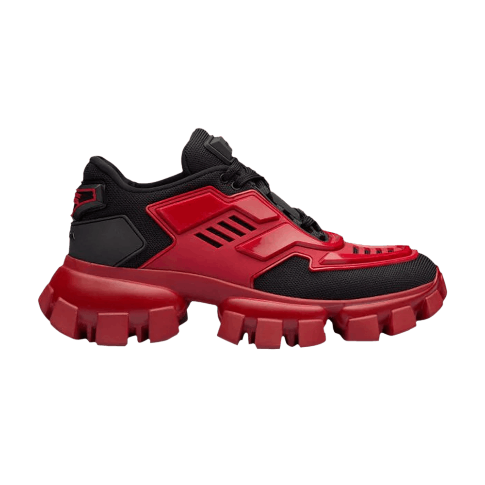 Prada Cloudbust Thunder Red And Black Prada Shoes Sale Prada