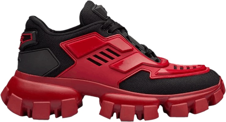 Prada Cloudbust Thunder Knit 'Merah Hitam' Sneakers 2EG293-B4L-05260 Buy Prada Cloudbust Thunder Knit 'Merah Hitam' Sneakers 2EG293-B4L-05260