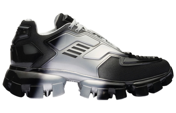 Prada Cloudbust Thunder Knit 'Silver Black' 圖 2