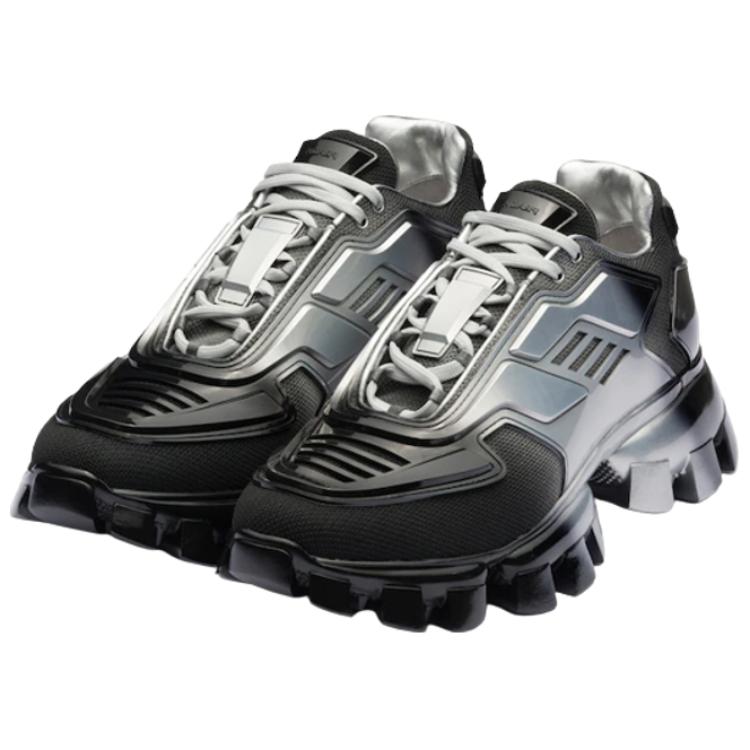 Prada Cloudbust Thunder Knit 'Silver Black' 圖 3