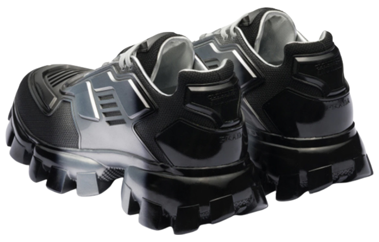 Prada Cloudbust Thunder Knit 'Silver Black' 圖 5