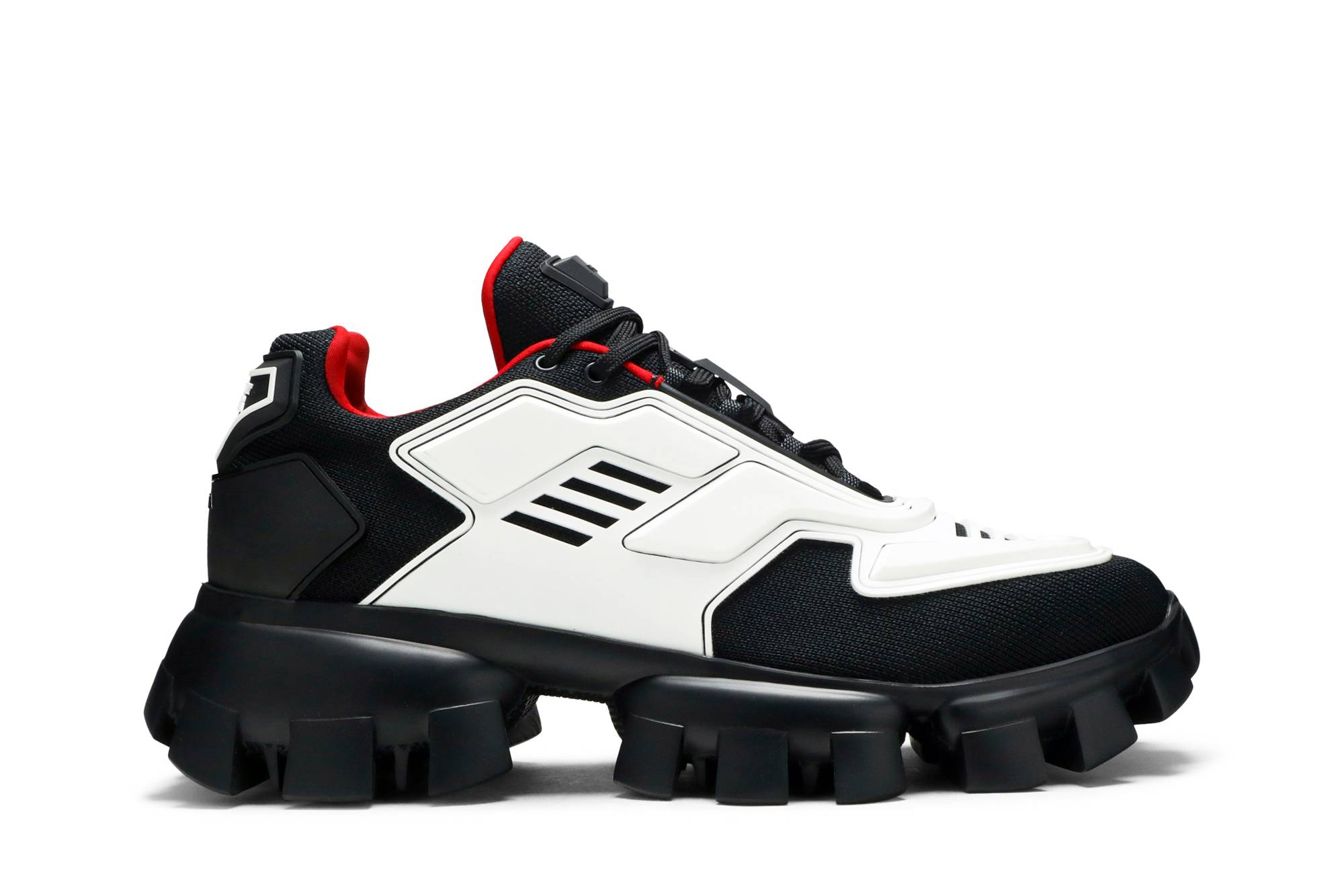 Buy 普拉达Cloudbust雷霆针织 '白黑' 2EG293-3KZU-F0UC6