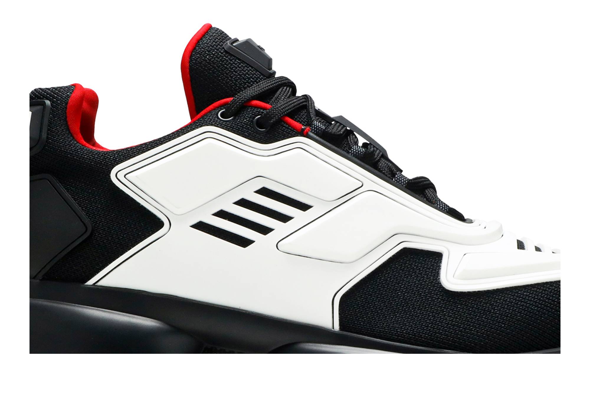 Order 普拉达Cloudbust雷霆针织 '白黑' 2EG293-3KZU-F0UC6