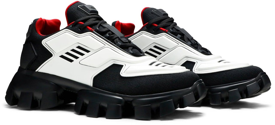 프라다 클라우드버스트 썬더 니트 (화이트/블랙) 2EG293-3KZU-F0UC6 Cheap 프라다 클라우드버스트 썬더 니트 (화이트/블랙) 2EG293-3KZU-F0UC6