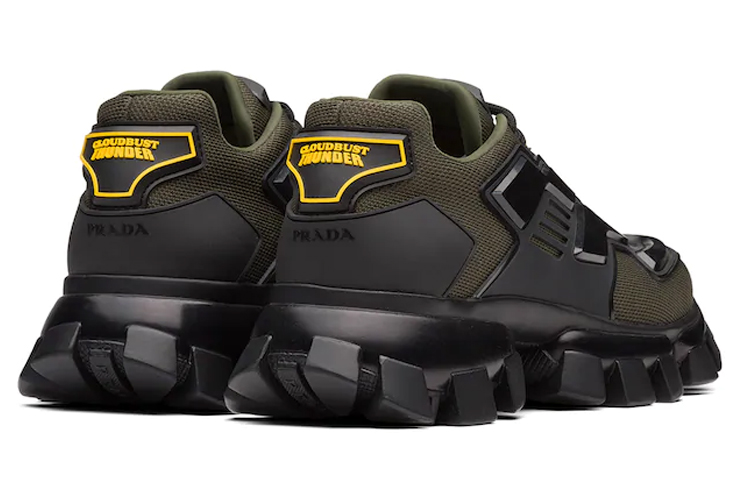 Prada Cloudbust Thunder Knit Green 圖 4