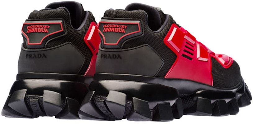 Prada Cloudbust Thunder Knit Sneaker 'Scarlet' 2EG293-3KZU-F0TVY Lookbook Prada Cloudbust Thunder Knit Sneaker 'Scarlet' 2EG293-3KZU-F0TVY
