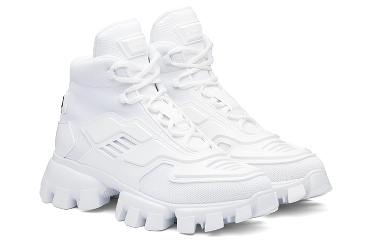 Lookbook Prada Cloudbust Thunder High Sneaker ''Weiß'' 2TG180-3KZU-F0009