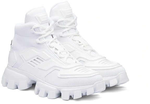 Prada Cloudbust Thunder Sneaker Tinggi 'Putih' 2TG180-3KZU-F0009 Lookbook Prada Cloudbust Thunder Sneaker Tinggi 'Putih' 2TG180-3KZU-F0009