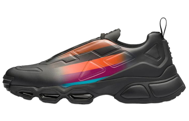 Buy Prada Collision Cross Sneaker Hitam Astral Biru 4E3595_3LMP_F0491