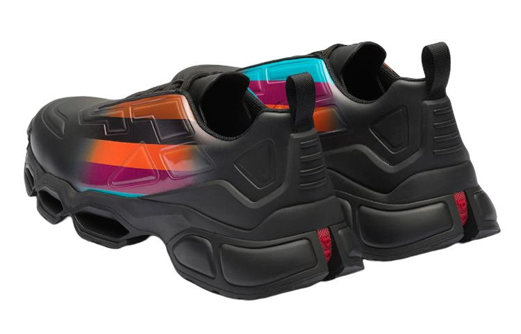 Prada Collision Cross Sneaker Black Astral Blue 圖 4