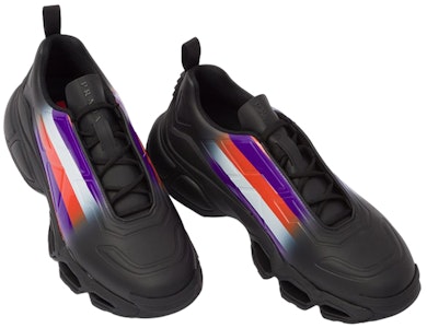 プラダ コリジョン スニーカー 黒紫 4E3595_3LMP_F0030 Lookbook プラダ コリジョン スニーカー 黒紫 4E3595_3LMP_F0030