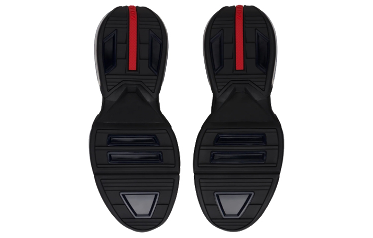 Prada Collision Technical Fabric Sneakers 'Black' 圖 5