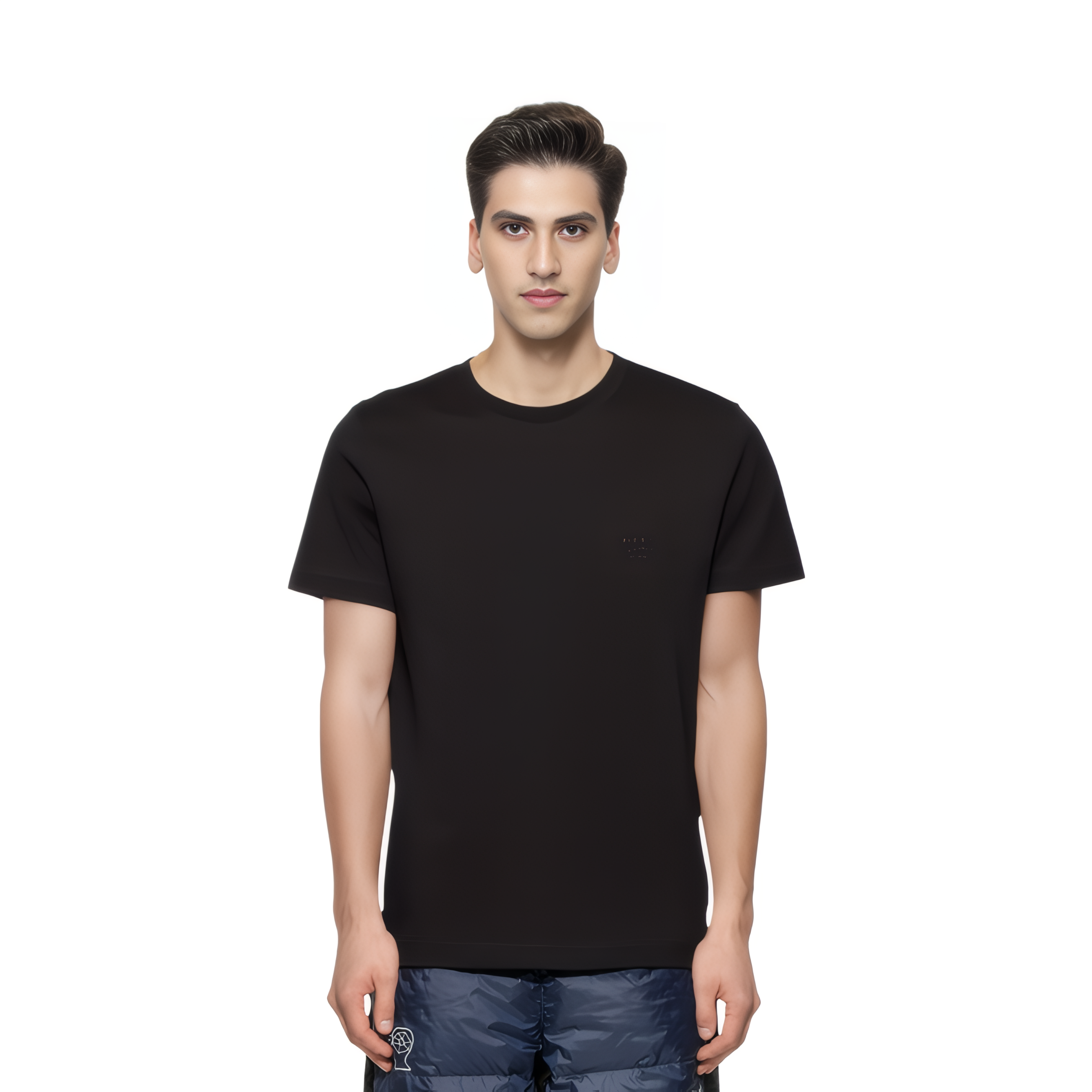 Purchase 프라다 코튼 크루넥 반팔 티셔츠 UJM564-1UOR-F0002-S-092