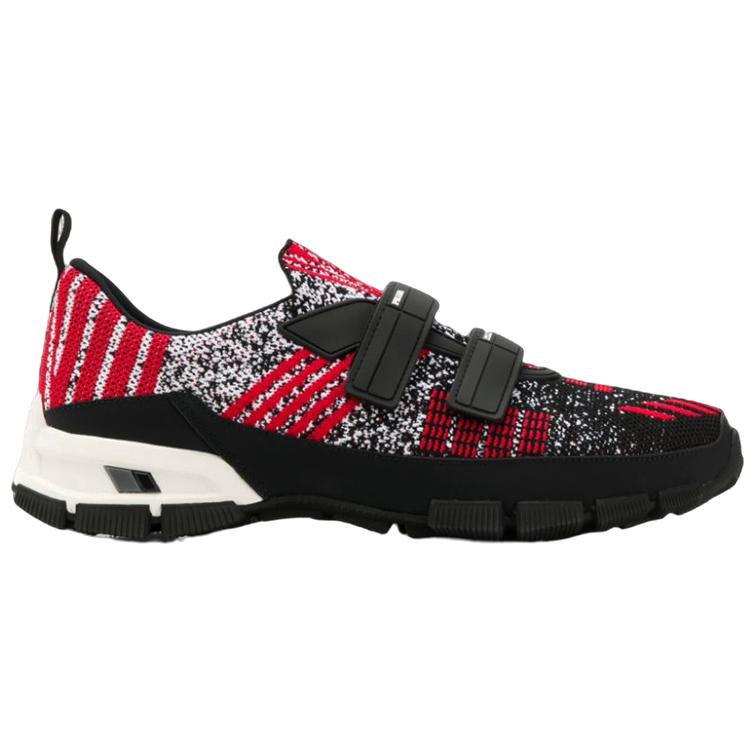 Order プラダ クロスセクションニット 黒x緋色
(Purada Kurosusekushon Nitto Kuro x Hiiro) 4O3219-2OB5-F022C