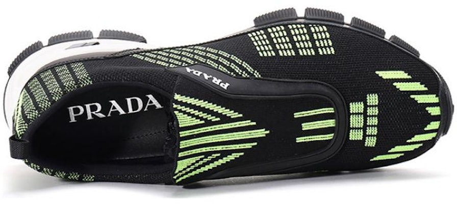 Prada Crossection Knit Low 'Hitam Hijau Neon' 4O3223-1OUG-F0O5K Purchase Prada Crossection Knit Low 'Hitam Hijau Neon' 4O3223-1OUG-F0O5K