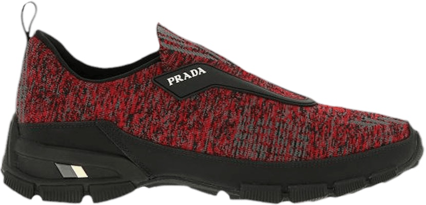 Prada Crossection Knit Low 'Red' 4O3223-2OAO-F0011 Buy Prada Crossection Knit Low 'Red' 4O3223-2OAO-F0011