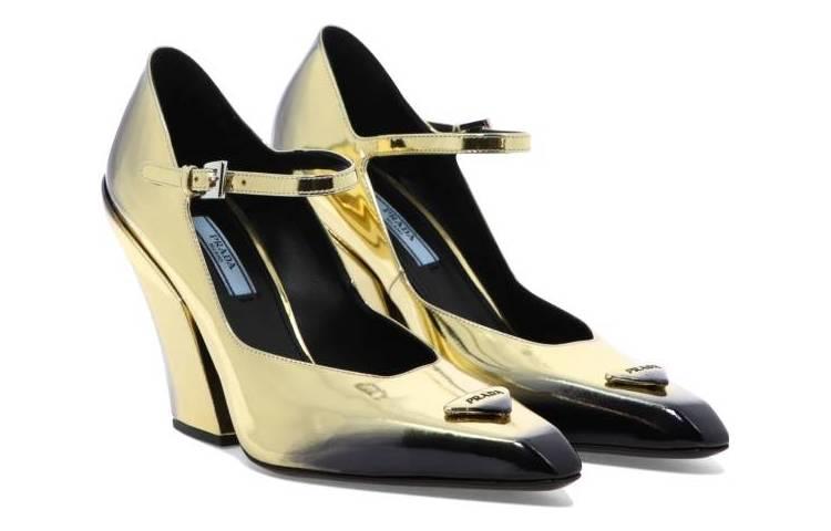 Prada Décolleté 'Gold Screen Print' 圖 4