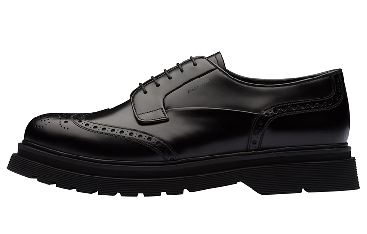 Prada Derby 'Black Saffiano Leather' 2EE307_B4L_F0002