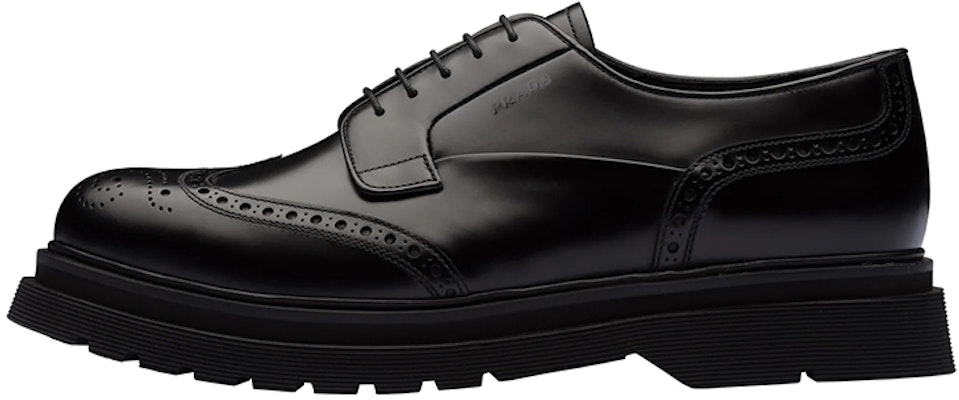 Prada Derby 'Kulit Saffiano Hitam' 2EE307_B4L_F0002 Buy Prada Derby 'Kulit Saffiano Hitam' 2EE307_B4L_F0002