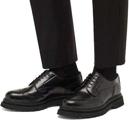 Prada Derby 'Kulit Saffiano Hitam' 2EE307_B4L_F0002 Purchase Prada Derby 'Kulit Saffiano Hitam' 2EE307_B4L_F0002