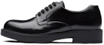 Buy プラダ グロスブラックレザー ダービー
(Purada gurosuburakkurezā dābī) 2EE345_055_F0002