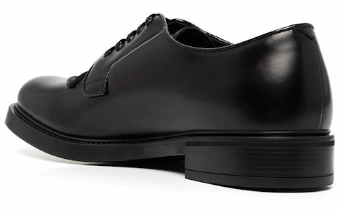 PRADA 普拉達 春夏男士德比皮鞋 商務正裝鞋 黑色 Lookbook PRADA 普拉達 春夏男士德比皮鞋 商務正裝鞋 黑色