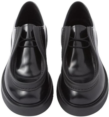 Prada Diapason Opaque Brushed Leather Lace-up 'Black' 2EG421_055_F0002 Purchase Prada Diapason Opaque Brushed Leather Lace-up 'Black' 2EG421_055_F0002