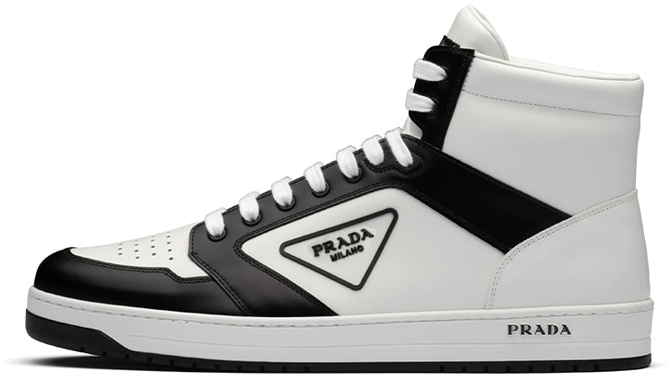 prada-district-leather-sneaker-high-white-black