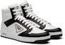 Order Prada District Kulit Sneaker Tinggi 'Putih Hitam' 2TE182_3LJ6_F0964